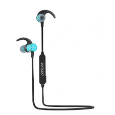 Deals, Discounts & Offers on Headphones - Sonilex BT43 Rich Bass Up to 7H Playback, Tangle Free Cable, Magnetic Earbuds Wireless Earphones Bluetooth Headphones with Mic (Blue) (SL-BT-43-BLUE)