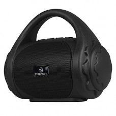 Deals, Discounts & Offers on Electronics - Zebronics ZEB-COUNTY 3W Wireless Bluetooth Portable Speaker With Supporting Carry Handle, USB, SD Card, AUX, FM & Call Function. (Black)