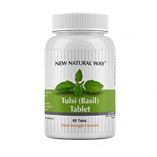 Deals, Discounts & Offers on  - New Natural Way Tulsi (Basil) Immunity Booster Tablet 1000mg I Rich in Antioxidants - 60 Tablets (Tulsi)