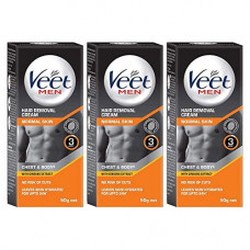 Deals, Discounts & Offers on Health & Personal Care - [Rs.100 cashback]Veet Hair Removal Cream For Men, Normal Skin - 50g Each (Pack of 3)