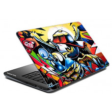 Deals, Discounts & Offers on  - Paper Plane Design Laptop Skin Cover For All Makes and Models with Hard Disk Skin