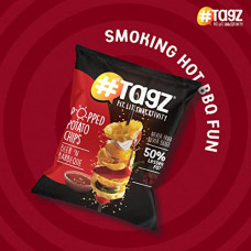 Deals, Discounts & Offers on  - TagZ Popped Potato Chips I Low Fat Chips I Healthy Snacks I No Trans Fat I No Artificial Additives (Beer n Barbeque)