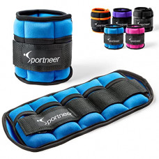 Deals, Discounts & Offers on  - Ankle Weights, Adjustable Ankle Weights Wrist Straps 0.23-0.9Kg for Each,0.45-1.8Kg for 2 Pack, Ideal