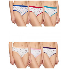 Deals, Discounts & Offers on Women - [Size 75CM to 110CM] SOUTH SAILOR Womens Cotton Solid Panties Hipster Pack of 6