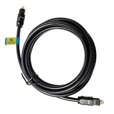 Deals, Discounts & Offers on Accessories - Zebronics OC150 Optical cable supporting Dolby Digital plus with 8 Channel (7.1) Audio support, 1.5 meter, High quality transmission,