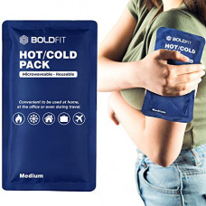 Deals, Discounts & Offers on  - Boldfit Reusable Hot and Cold Ice Pack for Pain Relief Soft and Flexible Gel for Injuries, Pain Relief Cold Ice Gel Pack for Shoulders, Knee, Back, Neck Hot Compression Gel Pack