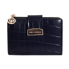 Deals, Discounts & Offers on Bags, Wallets & Belts - Lino Perros Red Mini Wallet (Black)