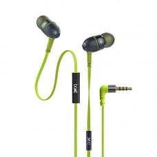 Deals, Discounts & Offers on Headphones -  boAt Bassheads 225 in Ear Wired Earphones with Mic(Neon Lime)