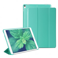 Deals, Discounts & Offers on  - Gioiabazaar iPad 9.7 2018/2017 Smart Case Cover [Synthetic Leather] Soft Back Magnetic Cover with Sleep/Wake Function [Ultra Slim] For Apple New iPad 9.7 2018/2017(Green)