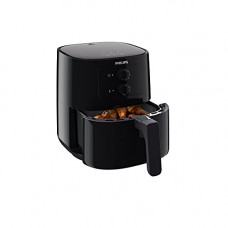 Deals, Discounts & Offers on  - PHILIPS Air Fryer HD9200/90, uses up to 90% less fat, 1400W, 4.1 Liter, with Rapid Air Technology (Black), Large