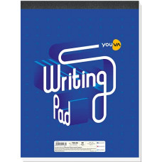 Deals, Discounts & Offers on Stationery - Navneet Youva | Writing Pad | Size No. 4 with Flap | 21.5 cm x 28.5 cm | Single Line Notepad | 80 Pages | Pack of 6, Multicolor (22838)