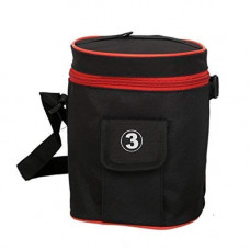 Deals, Discounts & Offers on  - Kuber Industries Canvas Lunch Bag, Black (KI19468)
