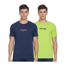 Deals, Discounts & Offers on Men - [Size L] Cazibe Men's Printed Regular fit T-Shirt (Pack of 2)