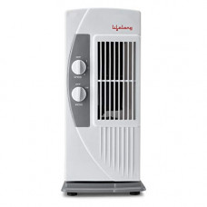 Deals, Discounts & Offers on  -  Lifelong LLTWF05 Portable Mini Tower/Table Fan with Swing For Home, Kitchen, Shop and Office | 3 Speed Setting | Anti Rust Body (White)