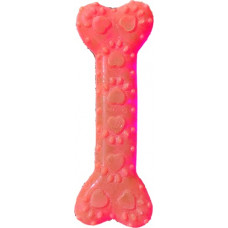 Deals, Discounts & Offers on Toys & Games - The Pets Company TPR Dog Bone Chew Toy, Interactive Puppy Teething Toy, 6 inches