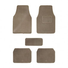 Deals, Discounts & Offers on  - Kingsway Anti Slip Car Foot Mats Suitable For Tata Nexon, Model Year : 2017 - 2019, Color : Beige, Set of 5 Pieces