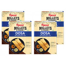 Deals, Discounts & Offers on  - Manna Instant Multigrain Millet Dosa Ready Mix | Dosa Batter | 720g (180g x 4 Packs) Serves 16