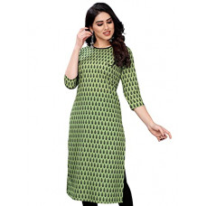 Deals, Discounts & Offers on Women - [Size S, M, XL] SIRIL Women's Crepe Digital Print Straight Kurta