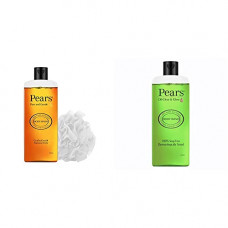 Deals, Discounts & Offers on Beauty Care - Pears Pure & Gentle Shower Gel, 250 ml with (Free Loofah) And Pears Oil Clear and Glow Shower Gel, 250ml