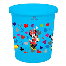 Deals, Discounts & Offers on  - Heart Home Disney Team Mickey Print Plastic Garbage Waste Dustbin/Recycling Bin For Home, Office, Factory, 5 Liters (Blue) -HS_35_HEARTHS17327