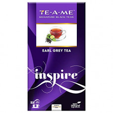 Deals, Discounts & Offers on  - TE-A-ME Inspire Black Citrus Earl Grey Tea, 25 Tea Bags | Natural Bergamot Flavor | Luxurious Tea Bags | Strong & Highly Flavourful