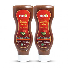 Deals, Discounts & Offers on  - Neo Foods Tomato Jalapeno Sauce 190g I P2 I 100% Vegan I Topping and Dip For Snacks, No Preservatives & Non-GMO, Tangy & Spicy Flavour, Squeeze Bottle I (Pack of 2)