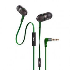 Deals, Discounts & Offers on Headphones -  boAt Bassheads 225 in Ear Wired Earphones with Mic(Forest Green)