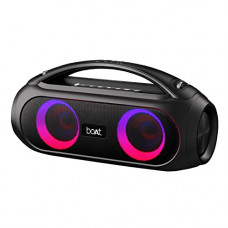 Deals, Discounts & Offers on Electronics - Boat Partypal 50 20W Bluetooth, Wireless, Auxiliary, USB, Fm Speaker - Knight Black