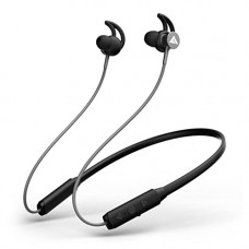 Deals, Discounts & Offers on Headphones - Newly Launched Boult Audio FXCharge with ENC, 32H Playtime, 5min=7H Lightning Boult Fast Charging, Environmental Noise Cancellation, Biggest 14.2 mm Driver, IPX5, Bluetooth Wireless Earphones (Black)