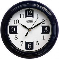Deals, Discounts & Offers on  - Ajanta Plastic Abstract Wall Clock (172 cm x 172 cm x 32 cm, 2187 - Blue)