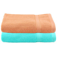Deals, Discounts & Offers on  - Heart Home 100 Percent Cotton 2 Pieces Full Size Bath Towel 30