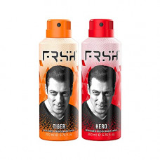 Deals, Discounts & Offers on Beauty Care - Frsh By Salman Khan-Perfumed Deodorant Body Spray- Pack Of 2 (Tiger & Hero)