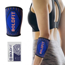 Deals, Discounts & Offers on  - Boldfit Wrist Sleeves For Men & Women, Wrist Band/Wrap For Gym. Wrist Wrap/Straps Gym Accessories For Men & Women Hand Grip & Wrist Support. While Workout - Blue - Large-1Pcs