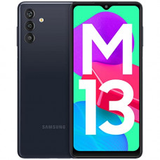 Deals, Discounts & Offers on Electronics - [CICI Credit Card] Samsung Galaxy M13 (Midnight Blue, 4GB, 64GB Storage) | 6000mAh Battery | Upto 8GB RAM with RAM Plus