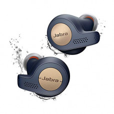 Deals, Discounts & Offers on Headphones - (Renewed) Jabra Elite Active 65T Alexa Enabled Sports Bluetooth Truly Wireless In Ear Earbuds With Mic With Charging Case - Copper Blue