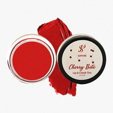 Deals, Discounts & Offers on Beauty Care - SOPURE Cheery Bite Lip Cheek tint , Lip Tint , Cheek Tint , Cheek gloss ,Smooth, Moisturizing , lip balm , lip pink , lip red (CHERRY)