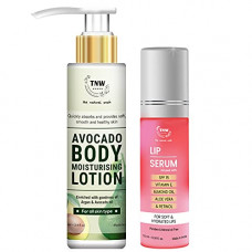 Deals, Discounts & Offers on Beauty Care - TNW-The Natural wash Lip Serum and Avocado Body Moisturizing Lotion For Moisturized Lips and Skin | Chemical-Free Lips and Skin Care Products | Formulated with Natural Ingredients