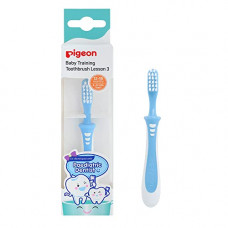 Deals, Discounts & Offers on  - Pigeon Baby Training Toothbrush Lesson 3,For 12- 18 Month Babies,Green