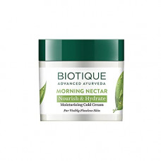 Deals, Discounts & Offers on Beauty Care - Biotique Morning Nectar Nourish & Hydrate Moisturizing Cold Cream For Visibly Flawless Skin, 50g