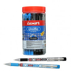 Deals, Discounts & Offers on Stationery - Luxor Uniflo Ball Pen Assorted (40 PCS)