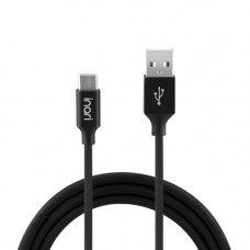 Deals, Discounts & Offers on  - Inari Premium Gear Tpe Usb Type-C 3A Fast Charging Cable For Android Smartphones, Tablets, Bluetooth Speakers, Wireless Earphones, Power Banks & Adaptors - 1 M (Black, 3.5Mm Thickness)