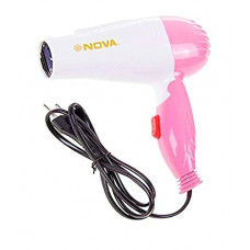 Deals, Discounts & Offers on Irons - Nova 2 in 1 Hair Straightner and Hair Curler NHC 990/00 Hair Straightener,Pink,Medium