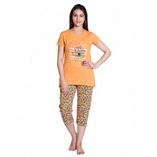 Deals, Discounts & Offers on Women - HIFZAA Womens Cotton Night Suit For Ladies top and Pajama Set Sizes M-3XL