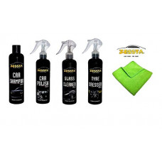 Deals, Discounts & Offers on  - ZESSTA CAR CARE - WE CARE RCZ121 Car Care Exterior Kit with Microfiber Cloth