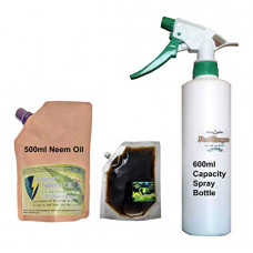 Deals, Discounts & Offers on Beauty Care - Perfarmers Neem oil with spray bottle (500, 600 ml)