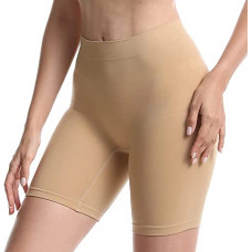 Deals, Discounts & Offers on Women - [Size L] MIZUNA Women Waist Trimmer Shapewear Tummy Control Body Shaper Shorts Hi-Waist Butt Lifter Thigh Slimmer Beige