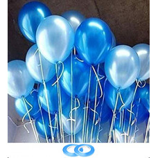 Deals, Discounts & Offers on  - AMFIN 10-inch Metallic Balloons Light Blue