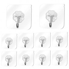 Deals, Discounts & Offers on  - PSM100 Self Adhesive Wall Hooks Heavy Duty Sticky Hooks for Hanging 8 KG (Max) Wall Hangers