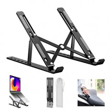 Deals, Discounts & Offers on Laptop Accessories - DeoDap Adjustable Laptop Stand Holder with Built-in Foldable Legs