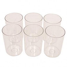 Deals, Discounts & Offers on  - Kuber Industries Premium Drinking Glass Set, 200 ml, Set of 6, Transparent